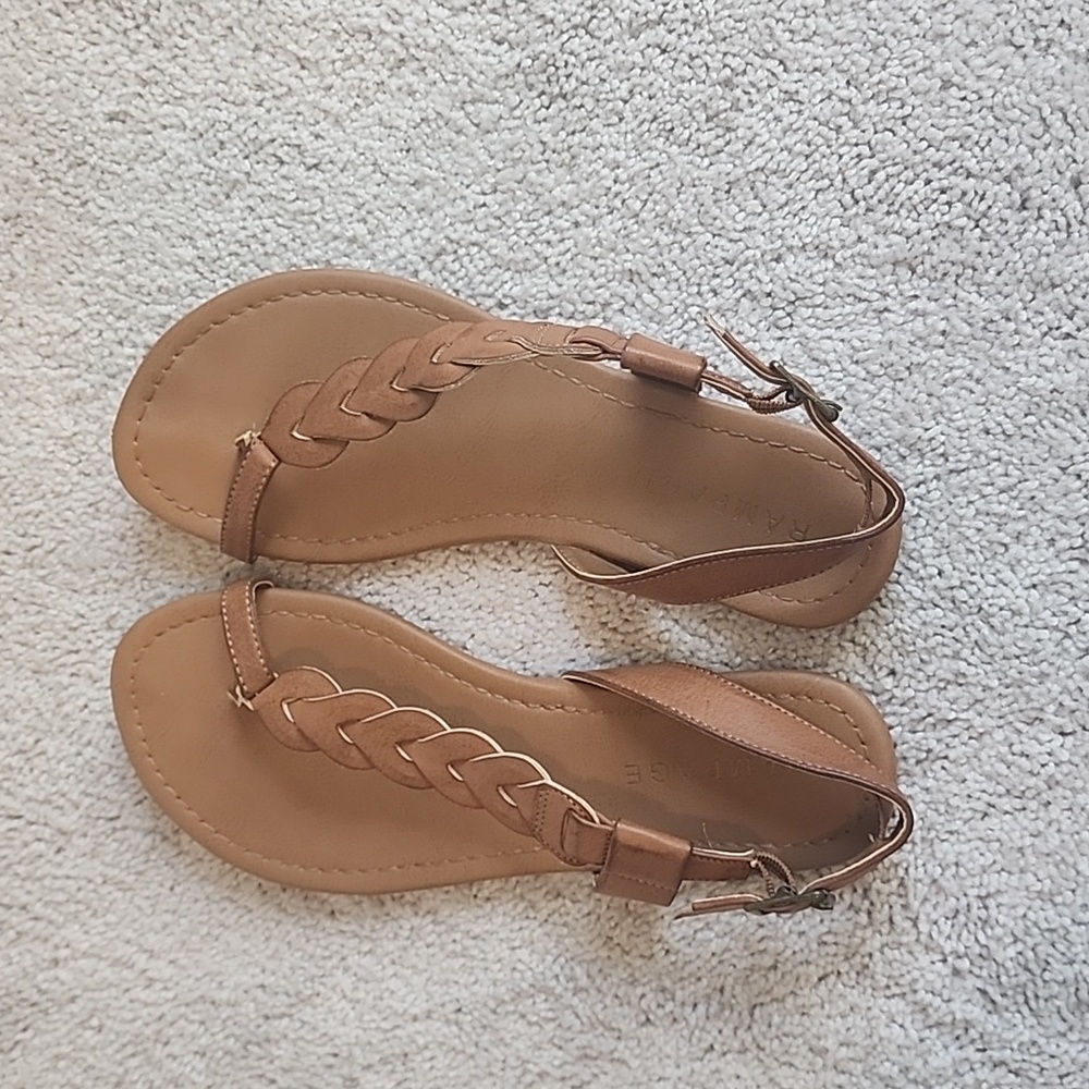 Rampage Braided Sandals